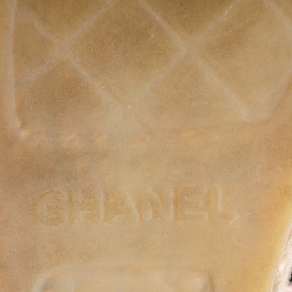 Chanel Lambskin CC Espadrilles 36 Black 7 of 10