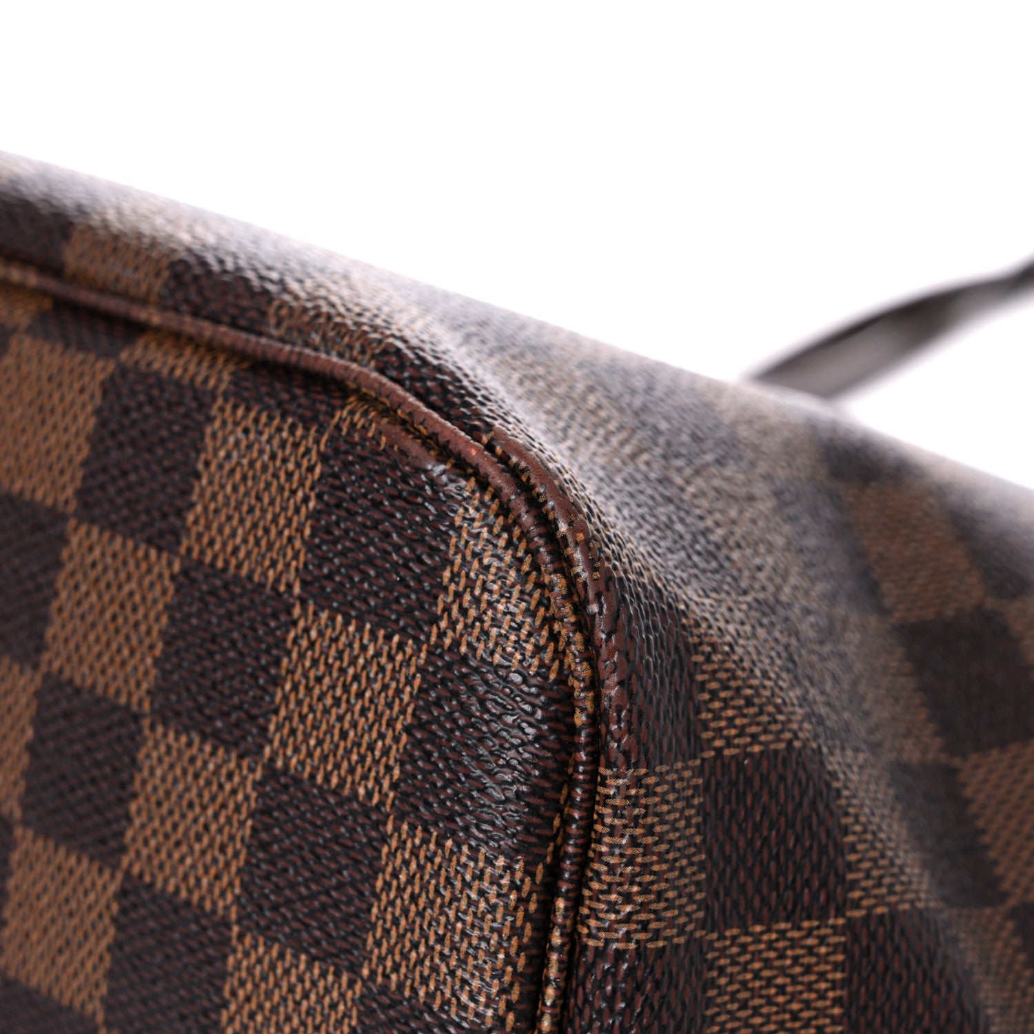 Louis Vuitton Damier Ebene Neo Neverfull MM Rose Ballerine 9 of 31