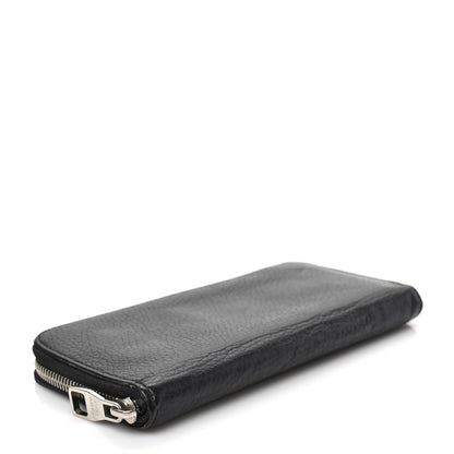 Louis Vuitton Taurillon Vertical Zippy Wallet Black 4 of 7