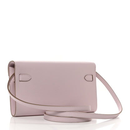 Hermes Evercolor Kelly To Go Wallet Mauve Pale 4 of 7