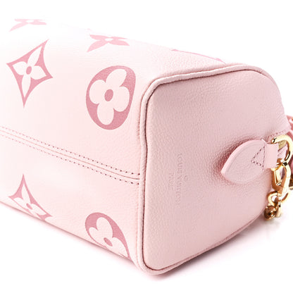 Louis Vuitton Empreinte Monogram Giant Speedy Bandouliere 20 Degrade Rose Pink 10 of 12