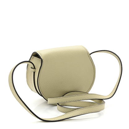 Chloe Calfskin Nano Marcie Saddle Bag Aloe Green 3 of 9