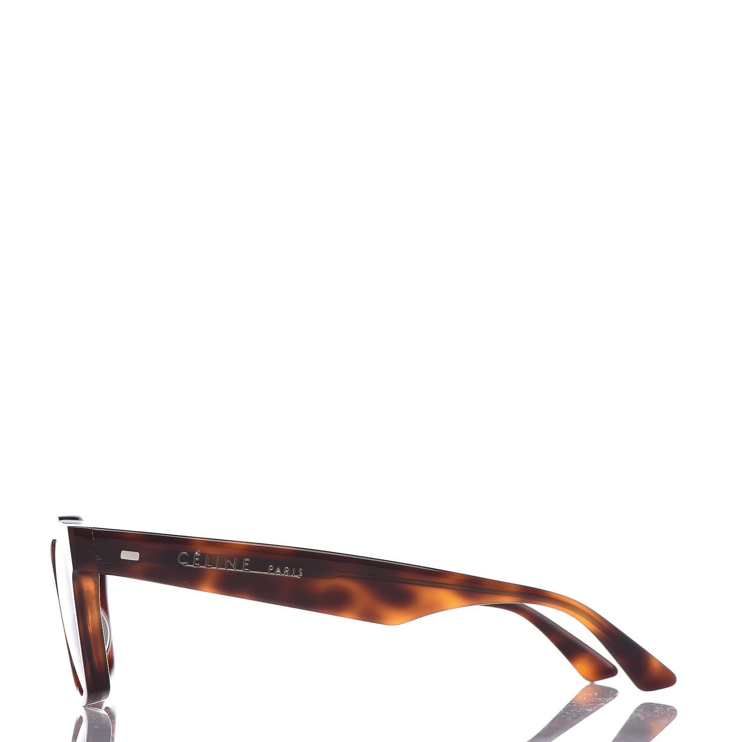 Celine Rectangular Cat Eye Sunglasses CL40058I Havana 2 of 6