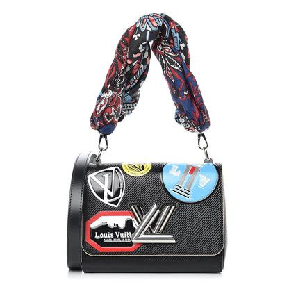 Louis Vuitton Epi World Tour Twist Shoulder Bag PM Black 1 of 13