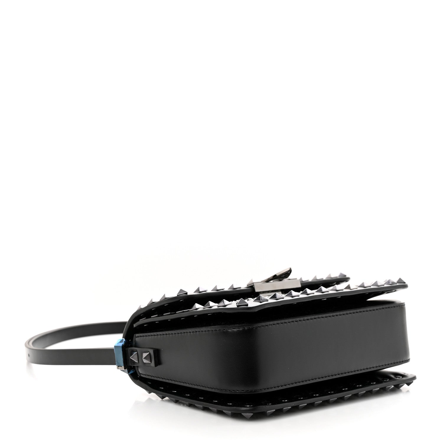 Valentino Garavani Rhinestone Small Rockstud Shoulder Bag Black 4 of 10