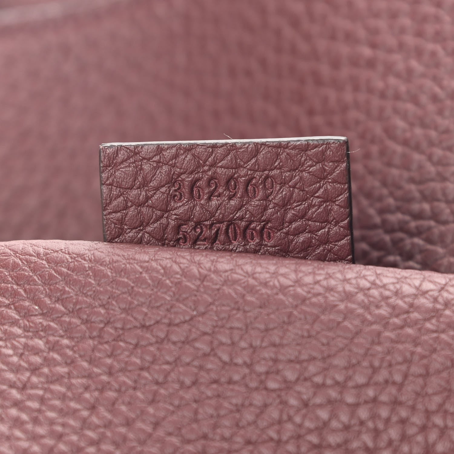 Gucci Soft Calfskin Large Jackie Top Handle Bag Bordeaux 9 of 9