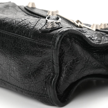 Balenciaga Agneau Giant 12 Silver Hardware Mini City Black 10 of 10