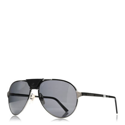 Cartier Santos de Cartier Sunglasses CT0034S Black 1 of 8