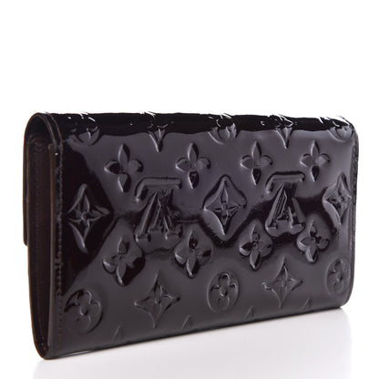 Louis Vuitton Vernis Sarah Wallet Amarante 3 of 11