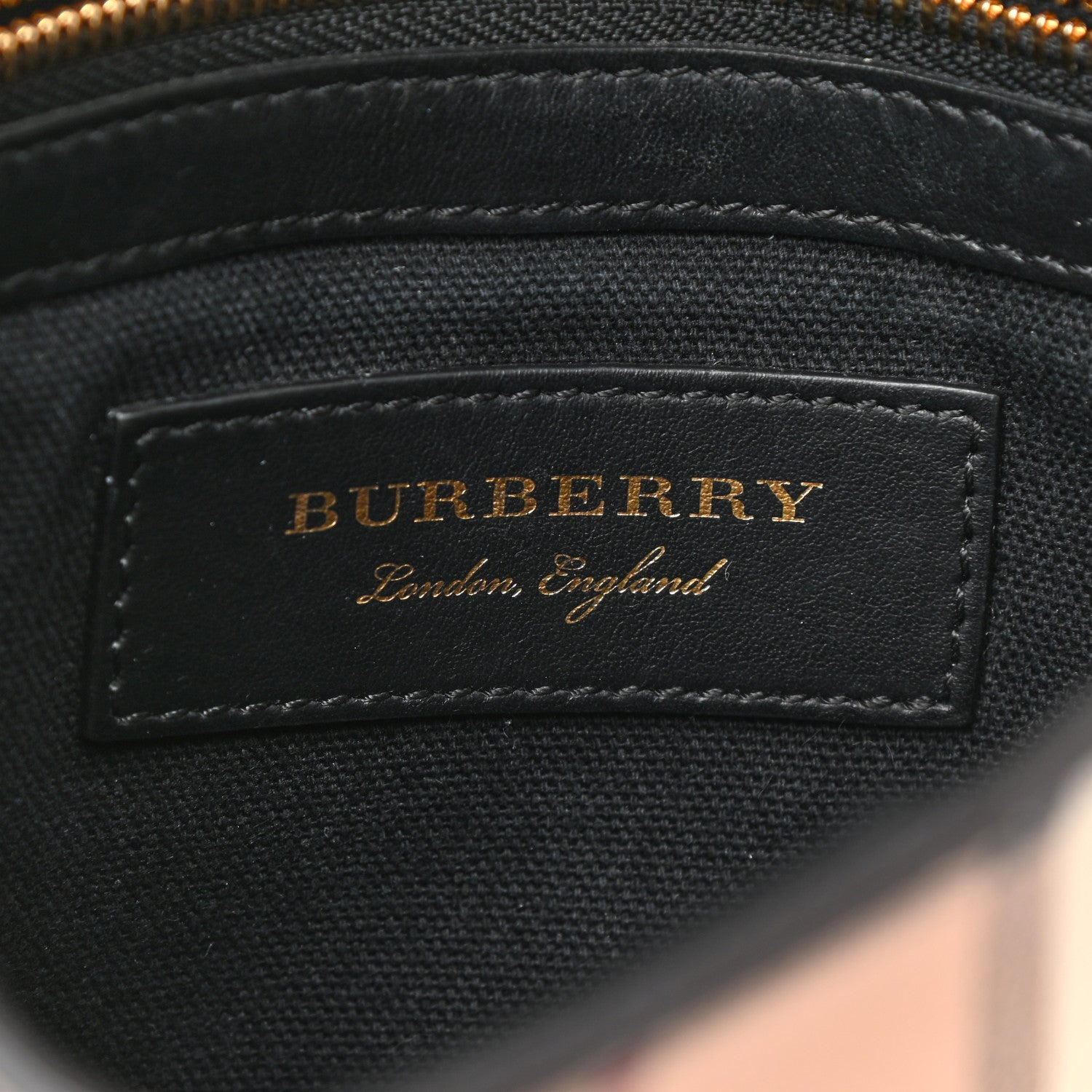Burberry Derby Calfskin Haymarket Check Small Loxley Crossbody Bright Toffee Multicolor 5 of 12