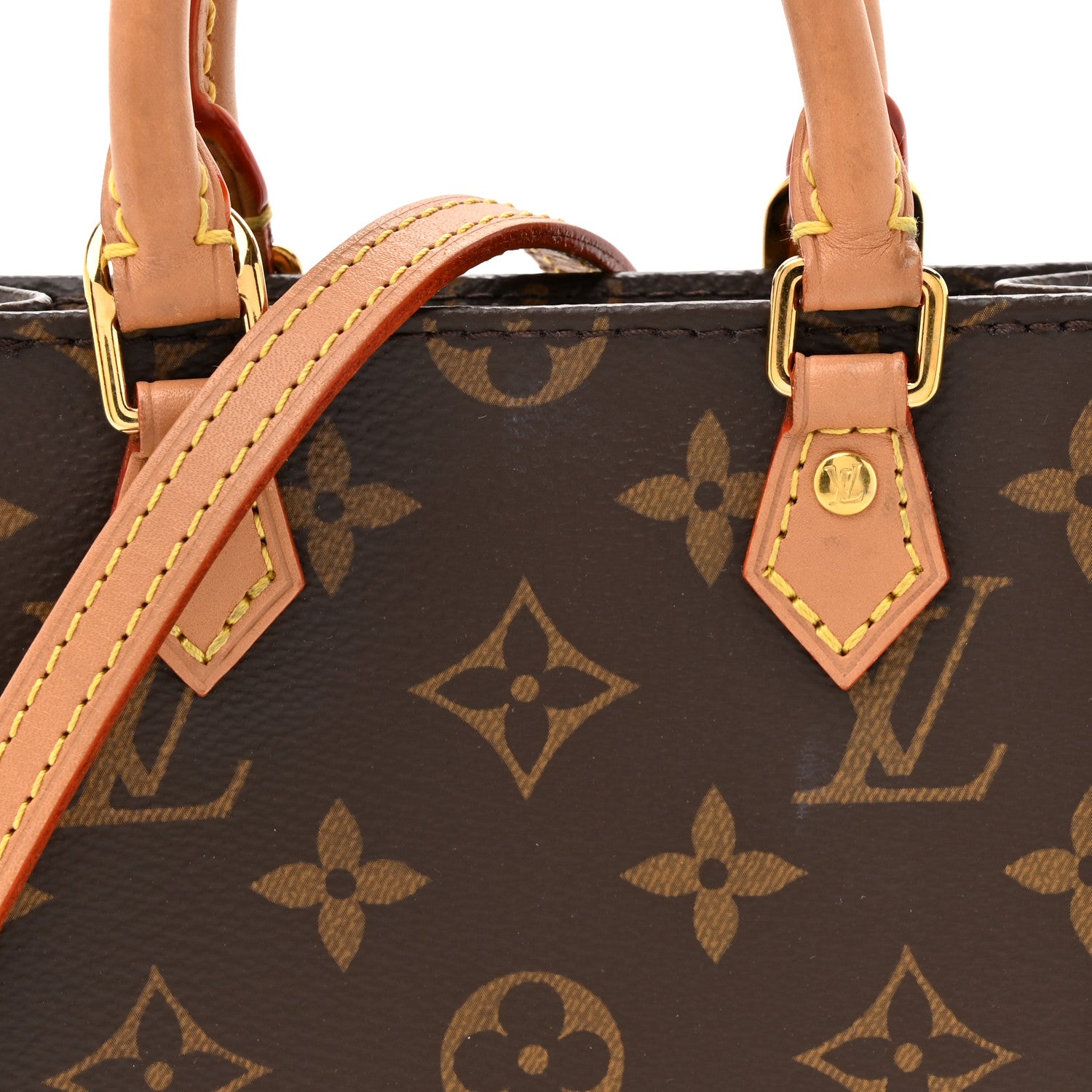 Louis Vuitton Monogram Petit Sac Plat 7 of 14