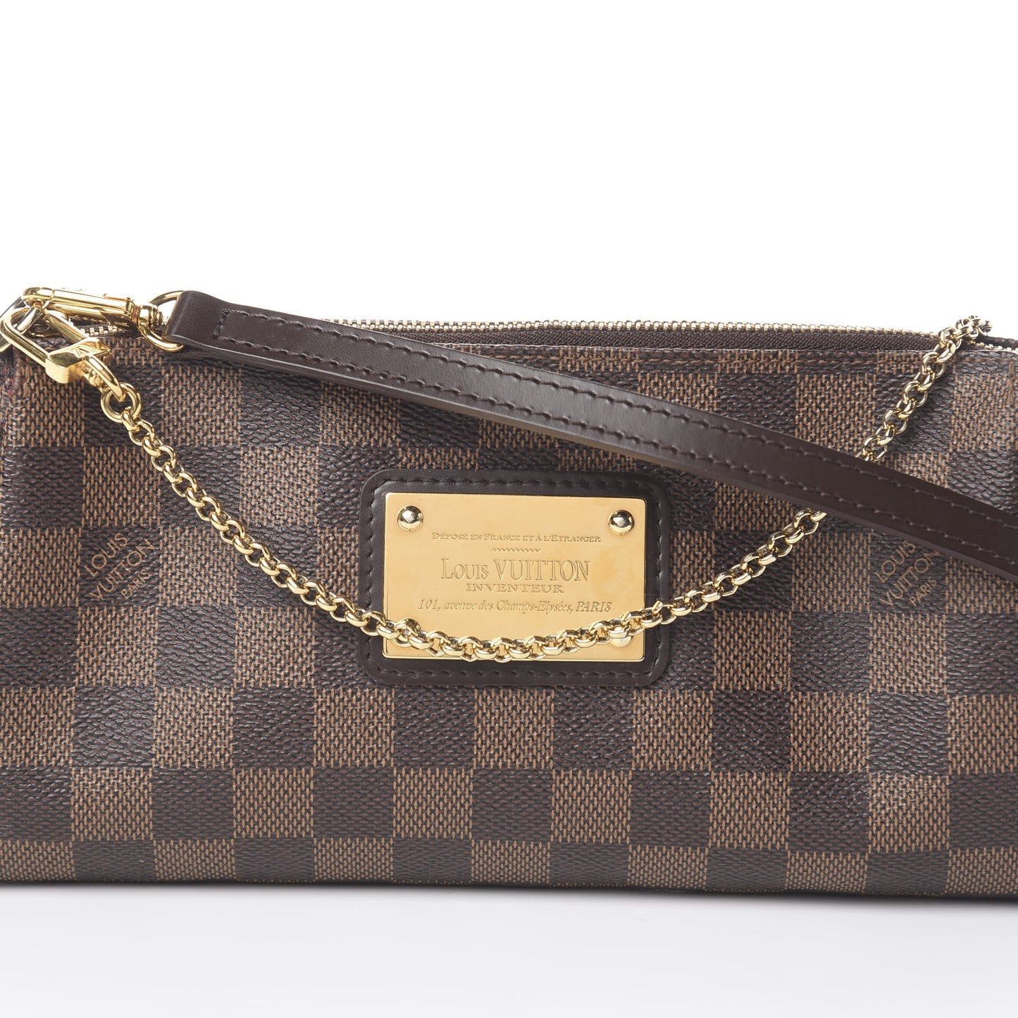 Damier Ebene Eva Clutch
