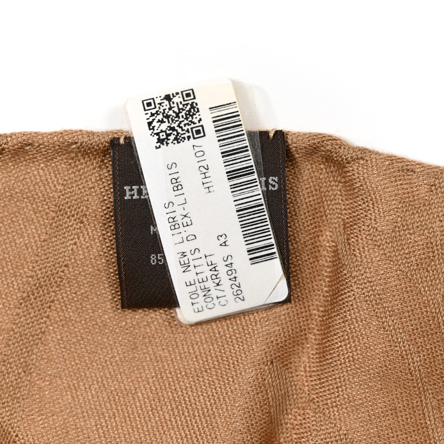 Cashmere Silk New Libris Confettis D'Ex Stole Kraft