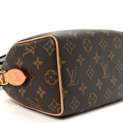 Louis Vuitton Monogram Speedy Bandouliere 20 Black 10 of 11