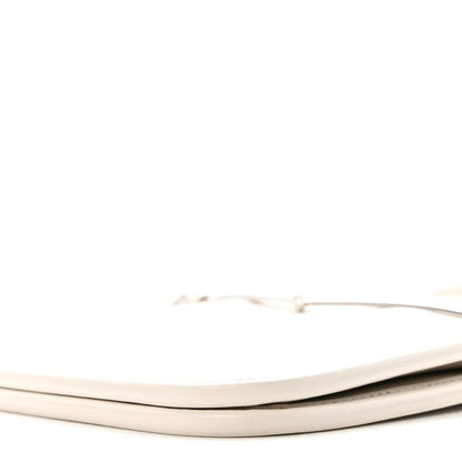 Gucci Calfskin Horsebit Slim Shoulder Bag White 10 of 13