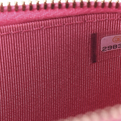 Chanel Shiny Caviar Quilted Small Vanity Pink 7 of 11