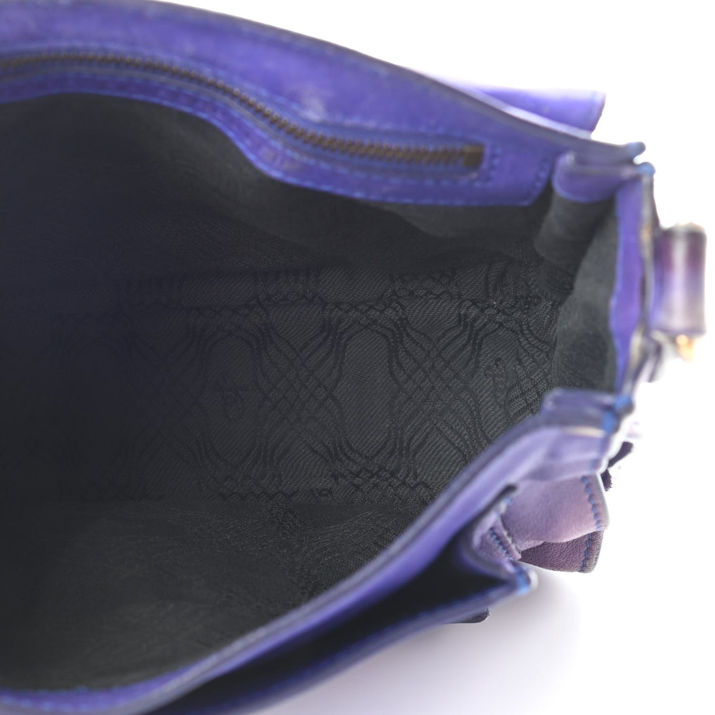 Lambskin PS1 Mini Pouch Messenger Bag Purple Rain