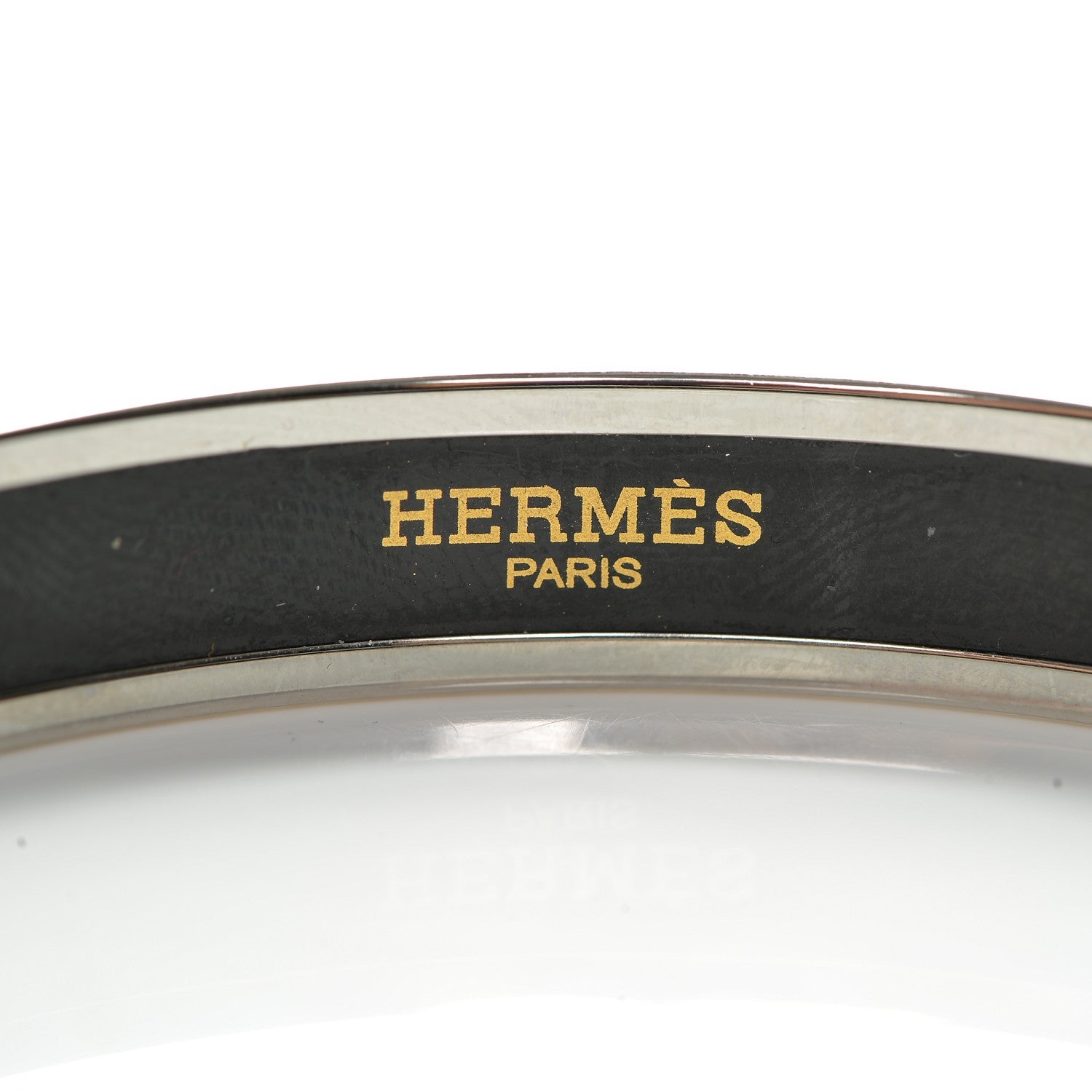 Hermes Enamel Printed Narrow Balcons Du Guadalquivir Bracelet 70 5 of 5