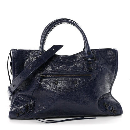 Balenciaga Agneau Arena Classic Hardware Medium Le City Dark Maree 1 of 10