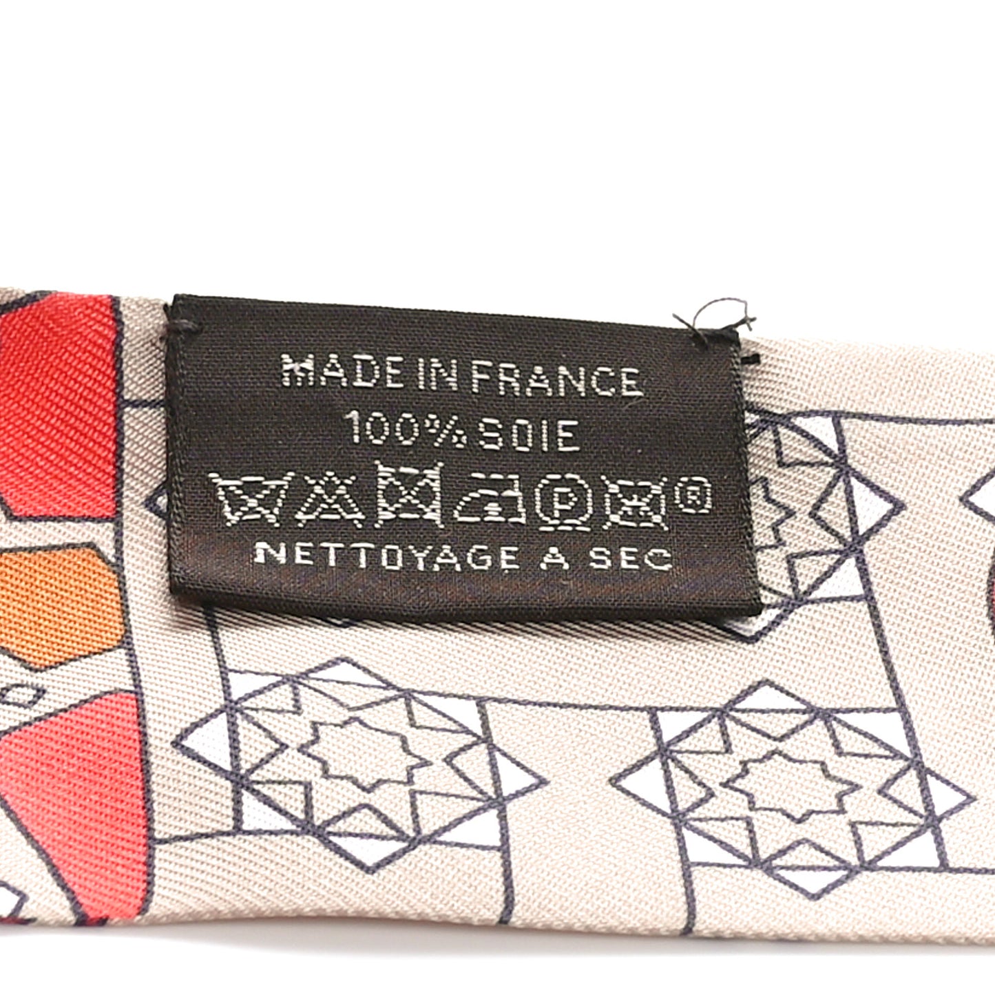Silk La Danse Des Amazones Twilly Beige Corail Brun