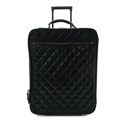 Chanel Aged Calfskin Quilted Case Trolley Black 1 of 16