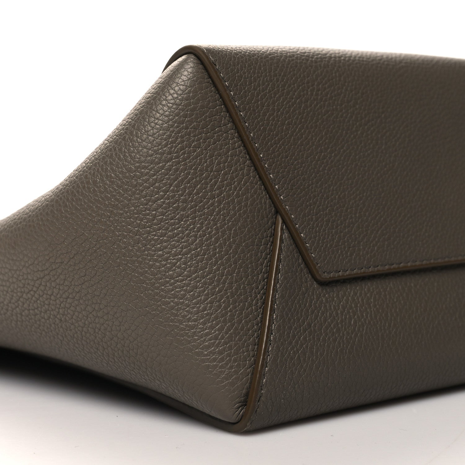 Celine Soft Grained Calfskin Small Sangle Bucket Bag Taupe 9 of 10