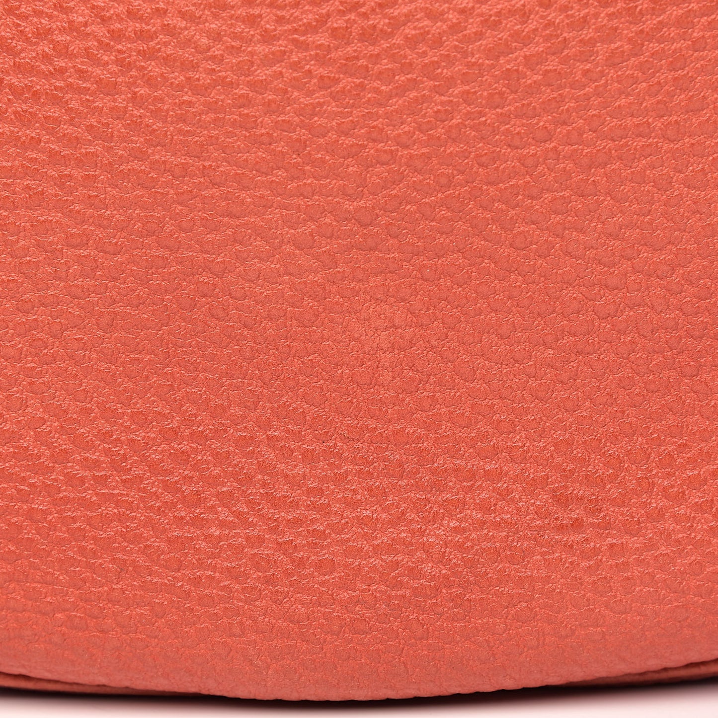Calfskin Bamboo Ring Hobo Orange