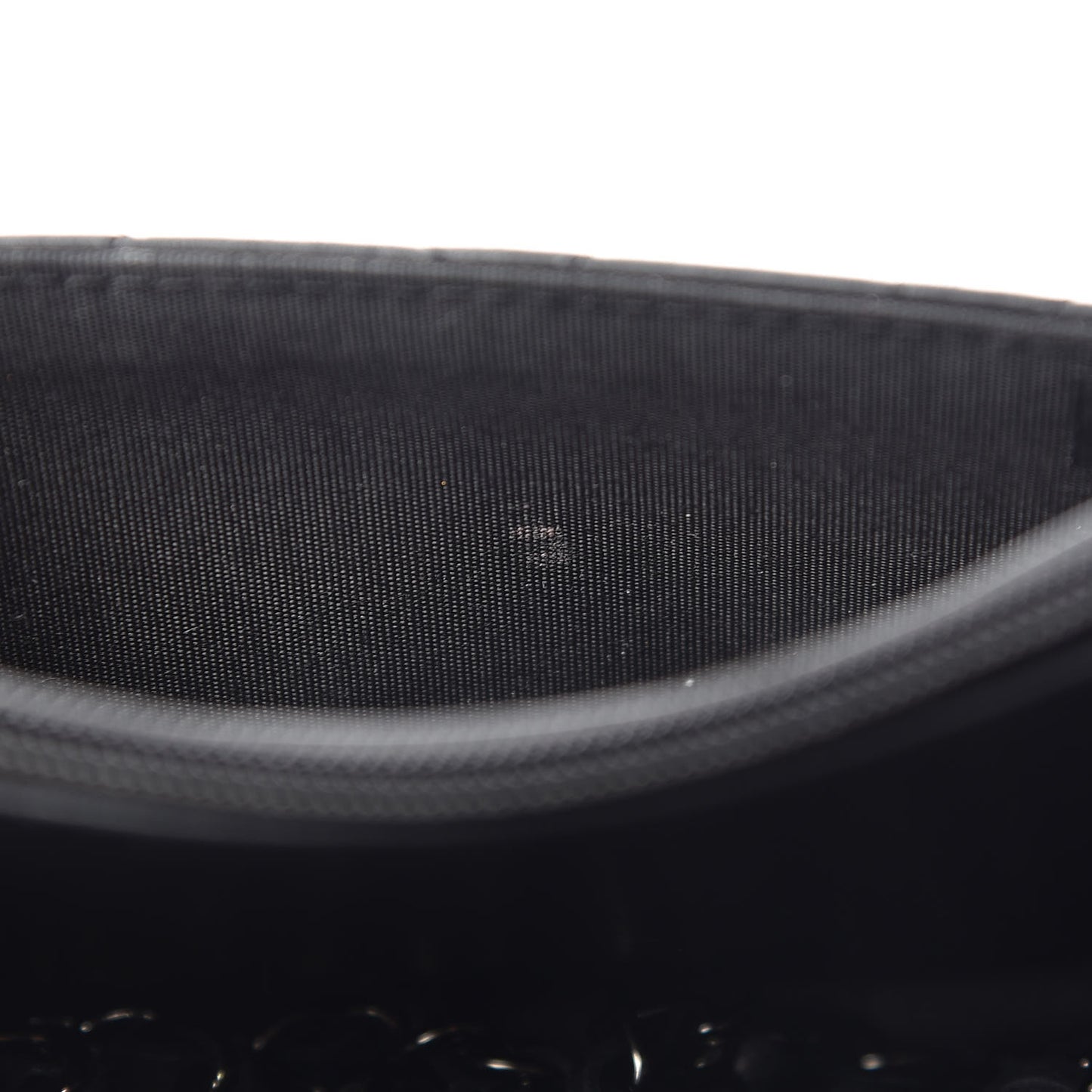 Lambskin Quilted Boy Wallet On Chain WOC Black