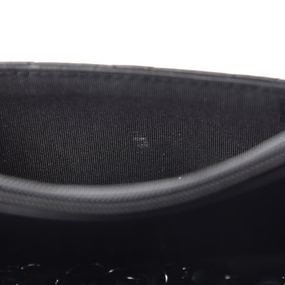 Chanel Lambskin Quilted Boy Wallet On Chain WOC Black 12 of 18