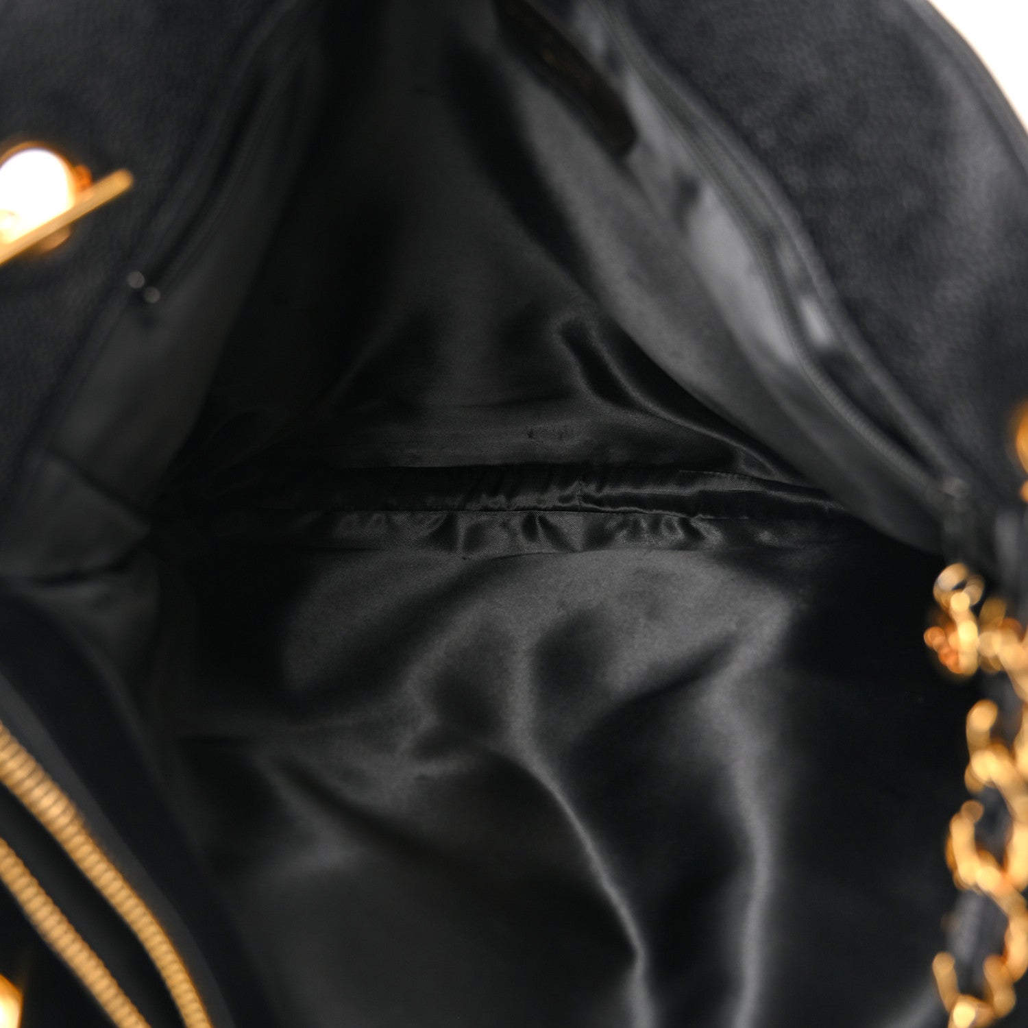 Chanel Caviar Large CC Shoulder Bag Black 5 of 14