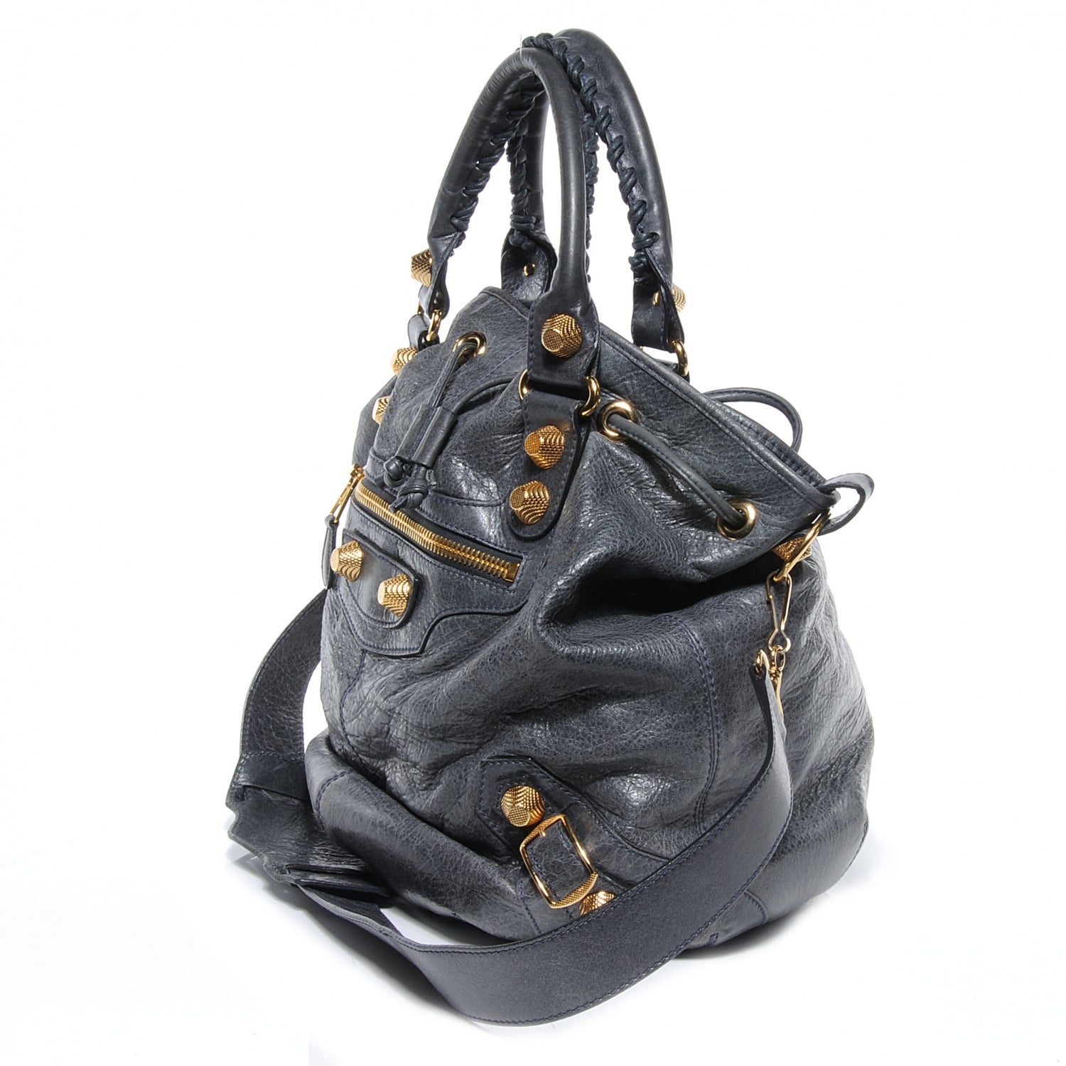 Balenciaga Agneau Giant 21 Pompon Anthracite 3 of 8