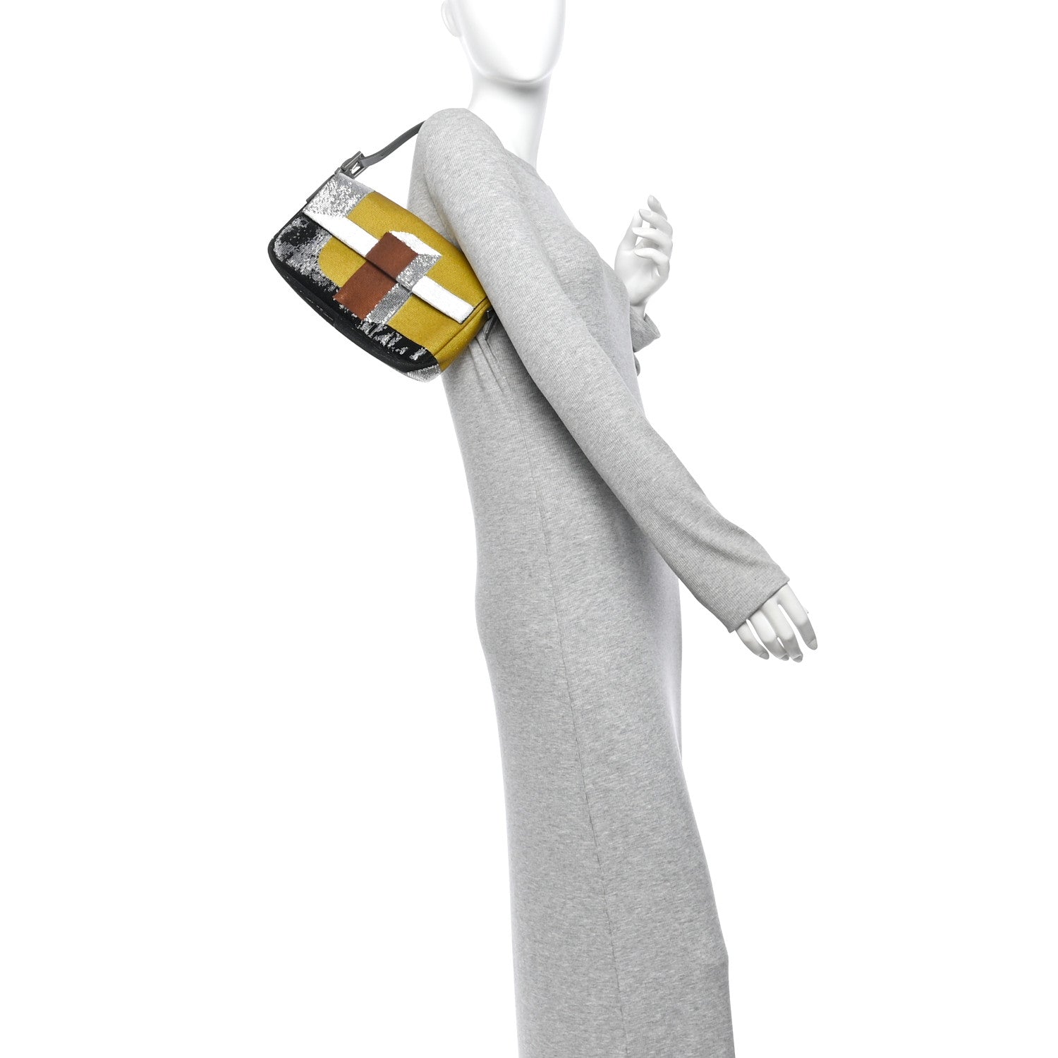 Fendi Sequin Baguette Multicolor 2 of 11