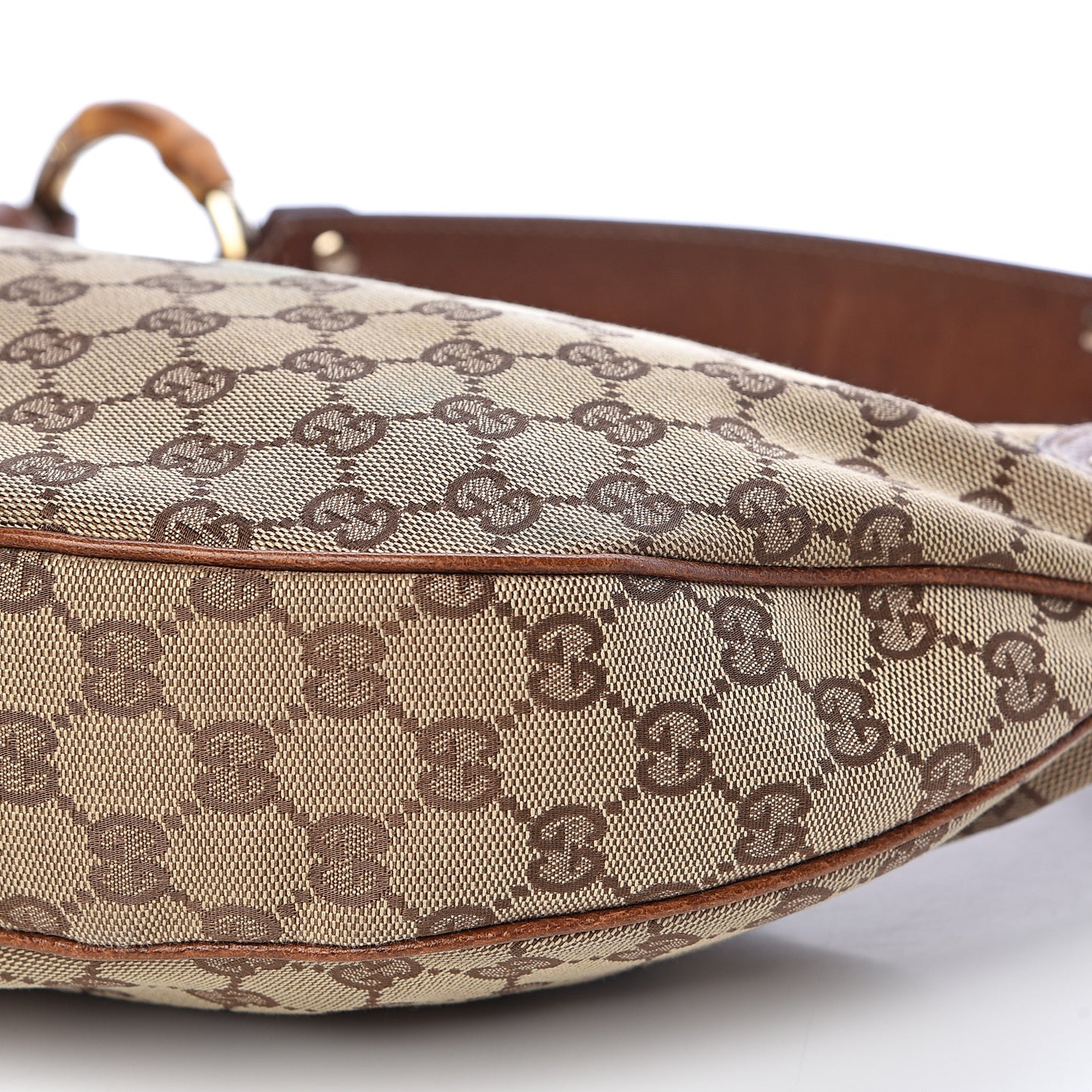Monogram Bamboo Ring Hobo Brown