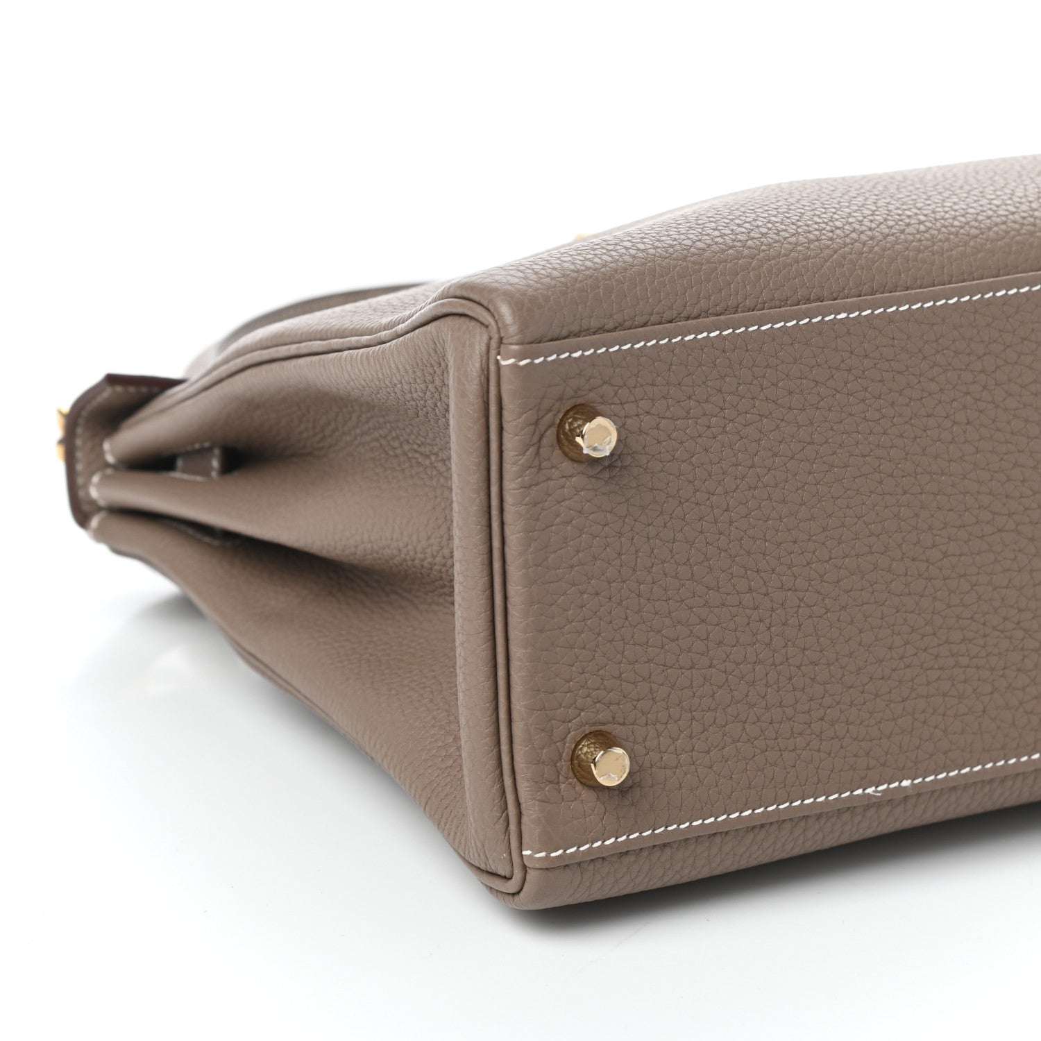 Hermes Togo Kelly Retourne 28 Etoupe 9 of 10