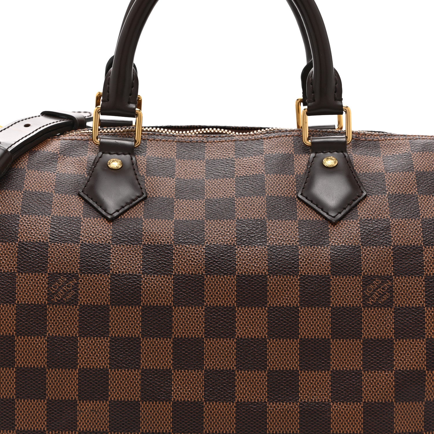 Louis Vuitton Damier Ebene Speedy Bandouliere 35 8 of 10