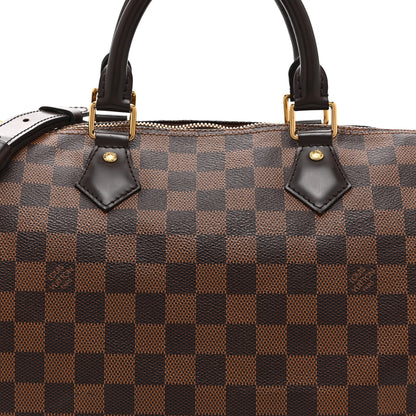 Louis Vuitton Damier Ebene Speedy Bandouliere 35 8 of 10