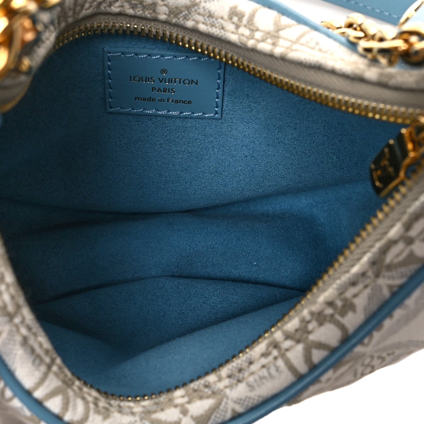 Jacquard Since 1854 Loop White Blue