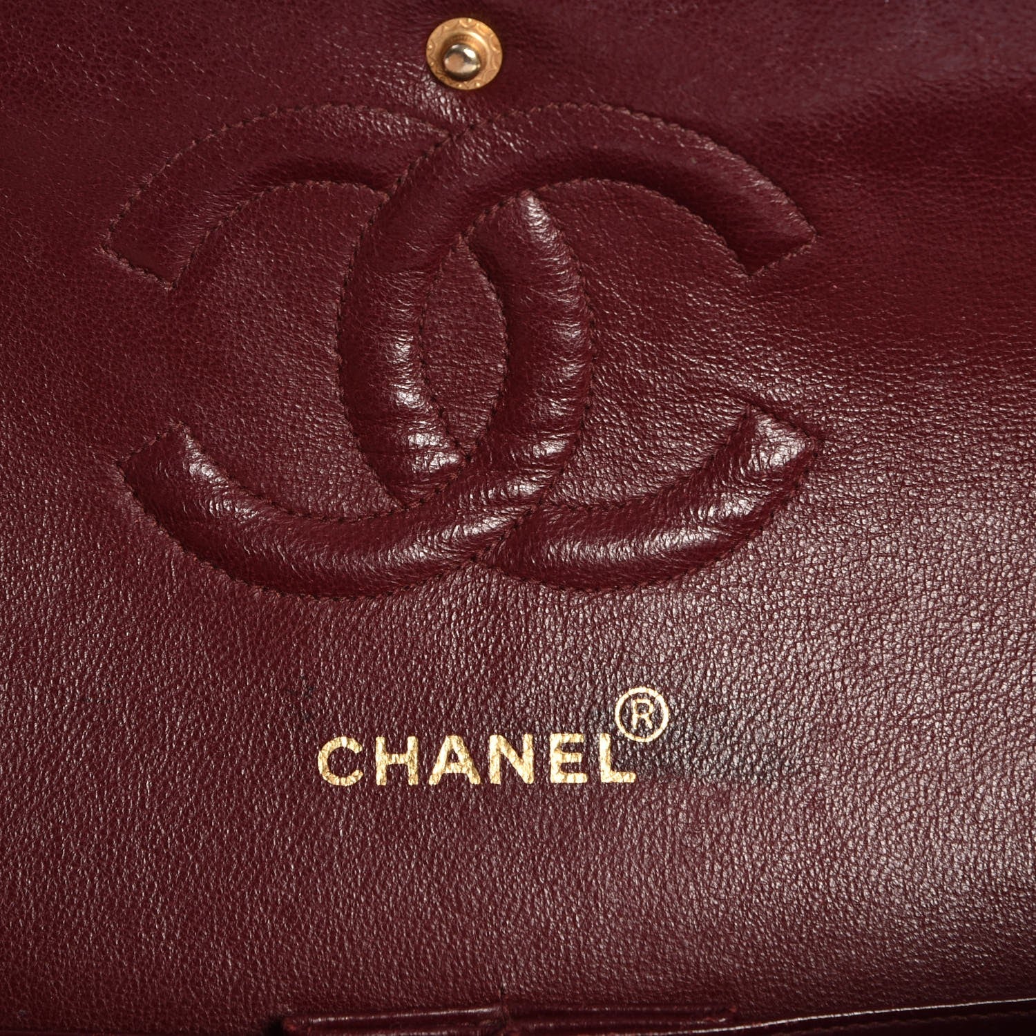 Chanel Lambskin Quilted Medium Double Flap Black 7 of 11