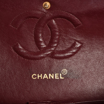 Chanel Lambskin Quilted Medium Double Flap Black 7 of 11