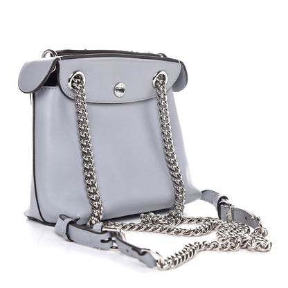 Fendi Vitello Century Opaco Mini Back to School Backpack Azzurro Polvere 3 of 7