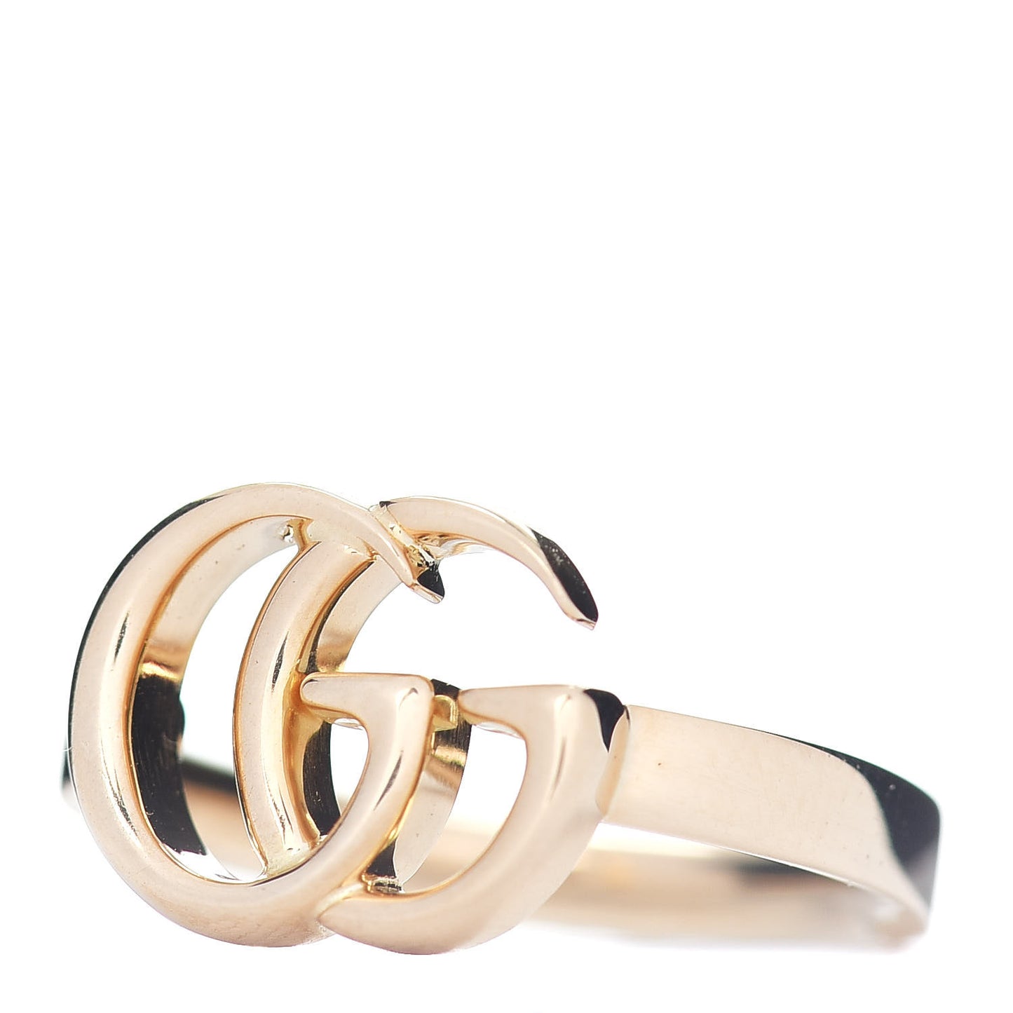 18K Yellow Gold Running GG Ring 49 5
