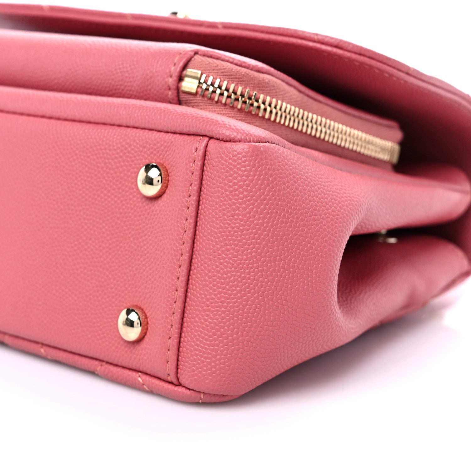 Chanel Caviar Quilted Small Business Affinity Flap Pink 9 of 10
