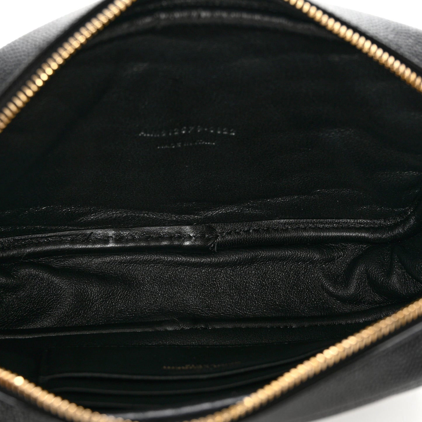 Grain De Poudre Matelasse Monogram Mini Lou Camera Bag Black