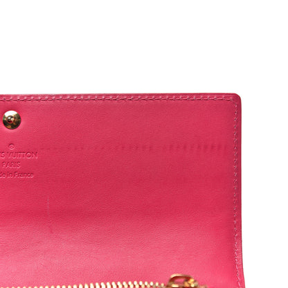 Louis Vuitton Vernis Sarah Wallet Rose Pop 7 of 13