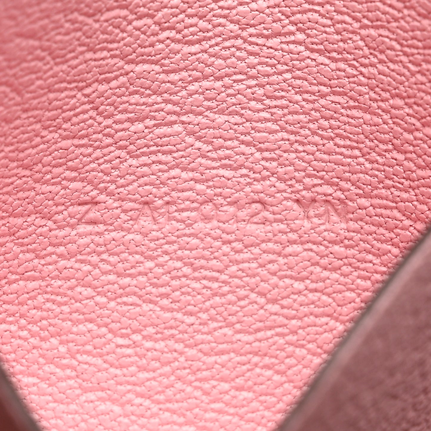 Chevre Mysore Bearn Card Holder Wallet Rose Sakura