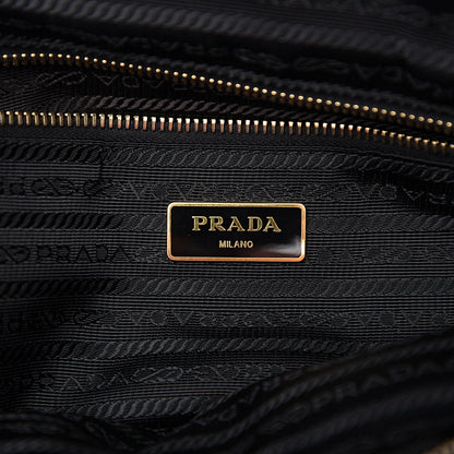 Prada Tessuto Nylon Saffiano Tote Black 5 of 8