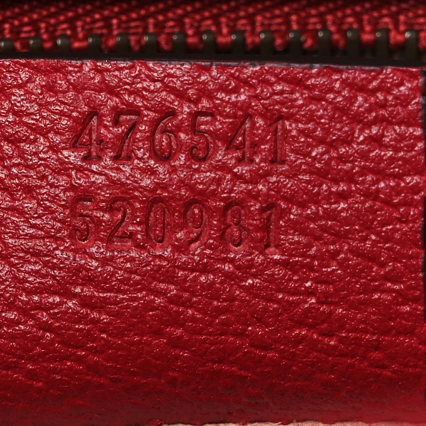 GG Supreme Monogram Small Queen Margaret Top Handle Bag Red