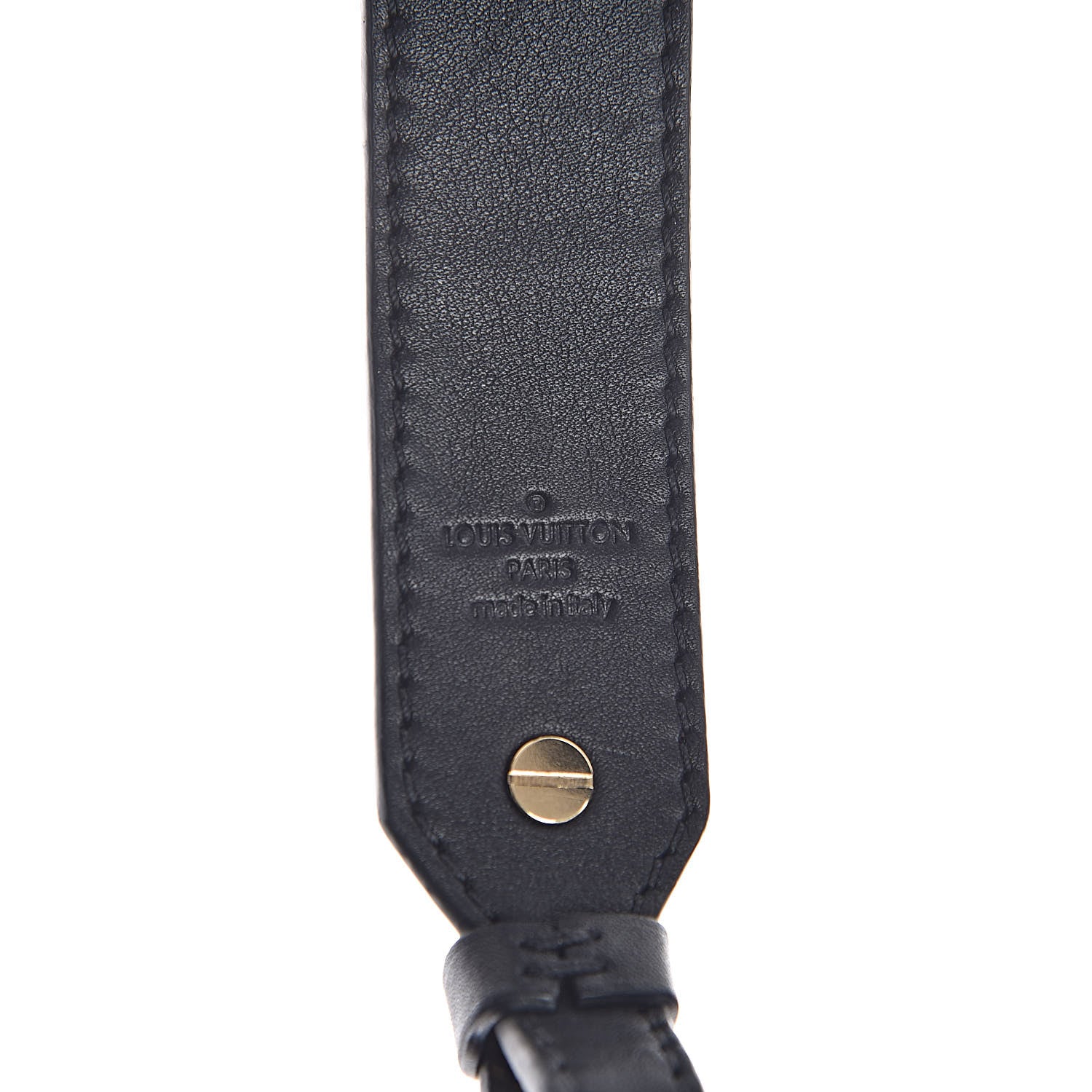 Louis Vuitton Monogram Bandouliere Shoulder Strap XL Black 3 of 3