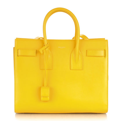 Saint Laurent Calfskin Small Sac De Jour Jaune 1 of 7