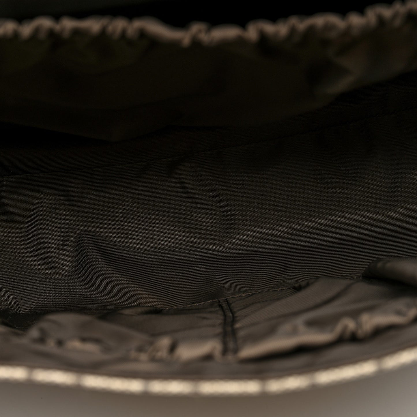 GG Supreme Monogram Selleria Calfskin Messenger Diaper Bag Beige Ebony Cocoa Dark Chocolate